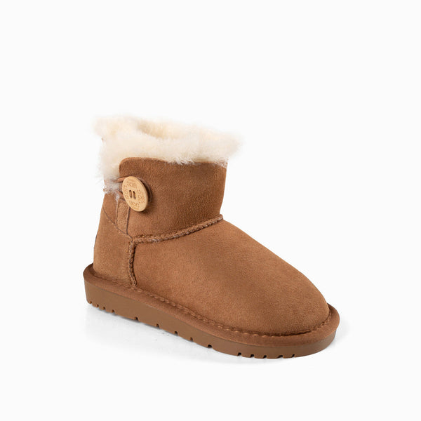 Ugg Kids Mini Button Boots (Water Resistant)