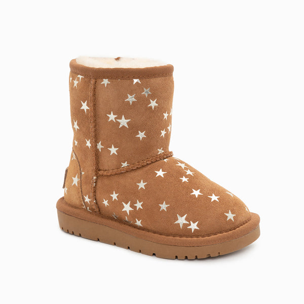 Ugg Kids Classic Stars Boots With Stars Print