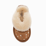 UGG KIDS COQUETTE SLIPPERS WITH STAR PRINT