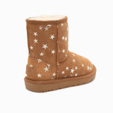 Ugg Kids Classic Stars Boots With Stars Print