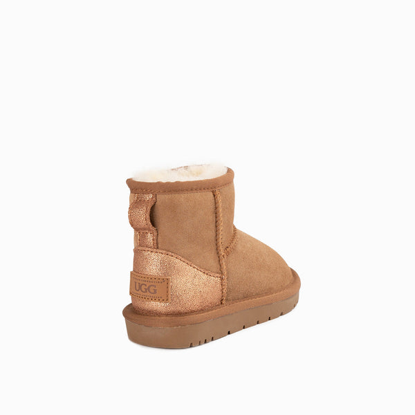 Ugg Kids Classic Mini (Glitz) Boots (Water Resistant)