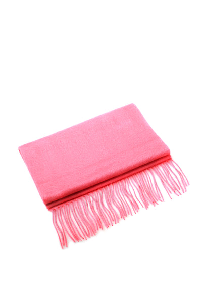 CASHMERE AND WOOL SCARF WATERMELON