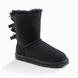 'NEW GENERATION' UGG LADIES CLASSIC BAILEY BOW 2 RIBBON BOOTS