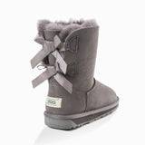 'NEW GENERATION' UGG LADIES CLASSIC BAILEY BOW 2 RIBBON BOOTS