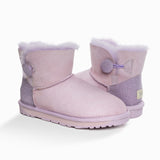 'NEW GENERATION' UGG LADIES CLASSIC SPARKLING MINI BUTTON BOOTS